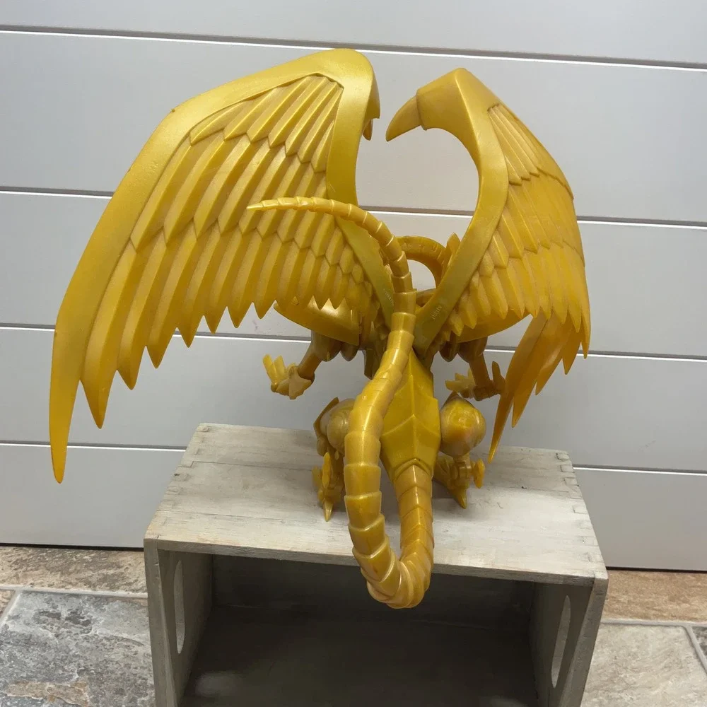 Mattel Yu-Gi-Oh The Winged Dragon of Ra Gold Action Figure 11 inch Vintage 1996